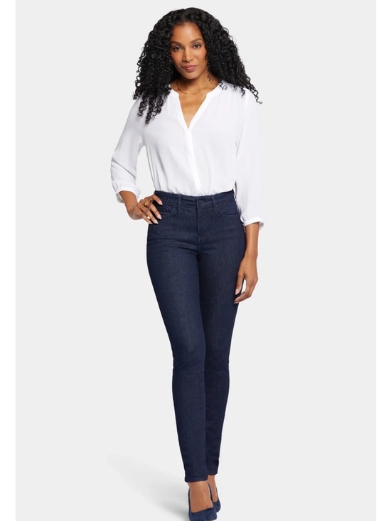 NYDJ Denim - NYDJ Women's Dark High-Rise Alina Ankle Jeans Size 12